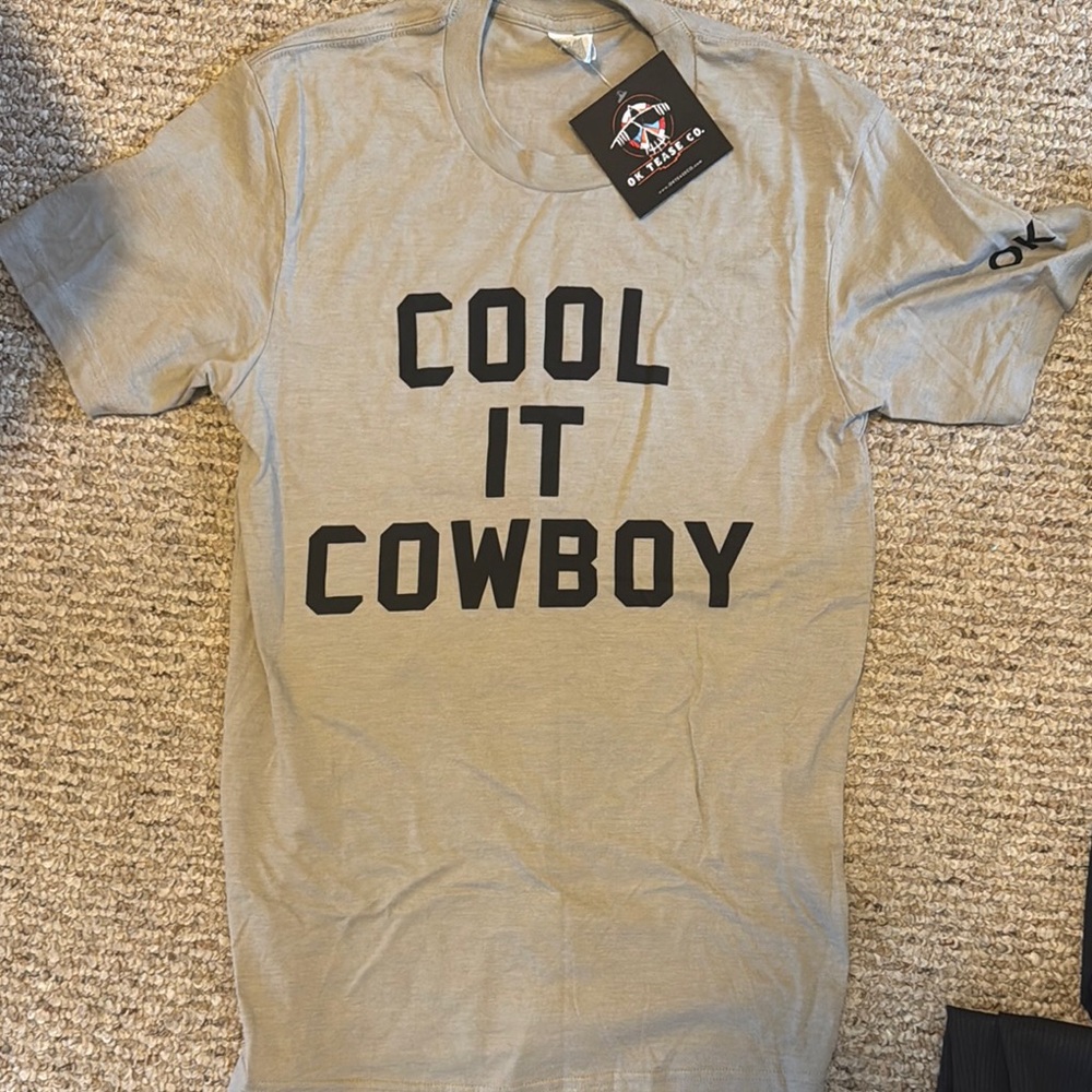 American Apparel Gray Fitted Polo Short Sleeve Tee